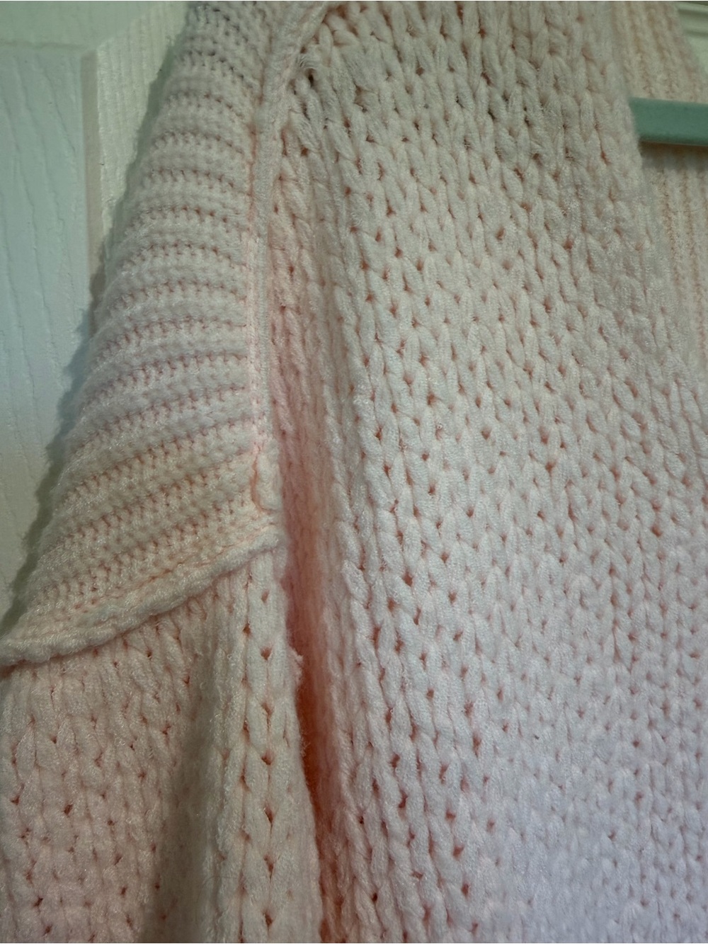 Altar'd State Laney Pink Cropped Sweater - Picture 5 of 6